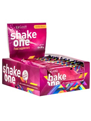 Poza Shake One Vanilla - cutie 10 buc x 30 g